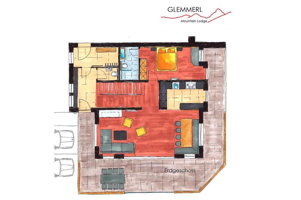 Chalet Glemmerl Mountain Lodge, Saalbach Exterior foto